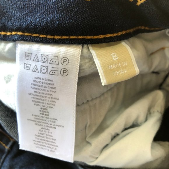 🛍️🛍️SOLD Sz 8 Michael Kors izzy skinny denim jeggings - Picture 5 of 8